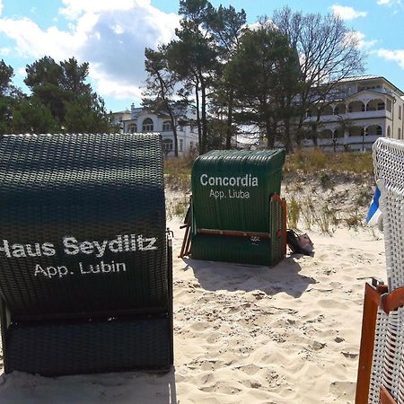 Haus "Seydlitz" In Binz - Wg15 "Lubin" Mit Terrasse Strandnah المظهر الخارجي الصورة