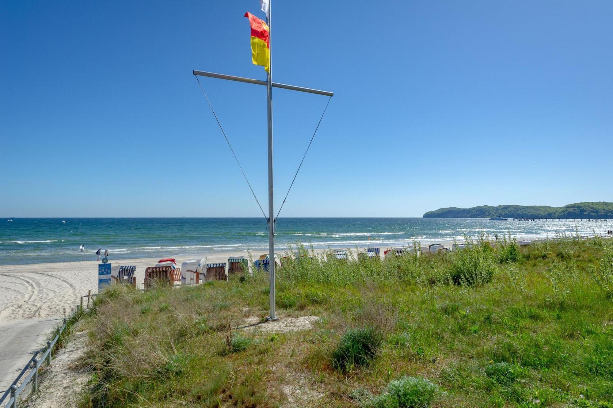 Haus "Seydlitz" In Binz - Wg15 "Lubin" Mit Terrasse Strandnah المظهر الخارجي الصورة